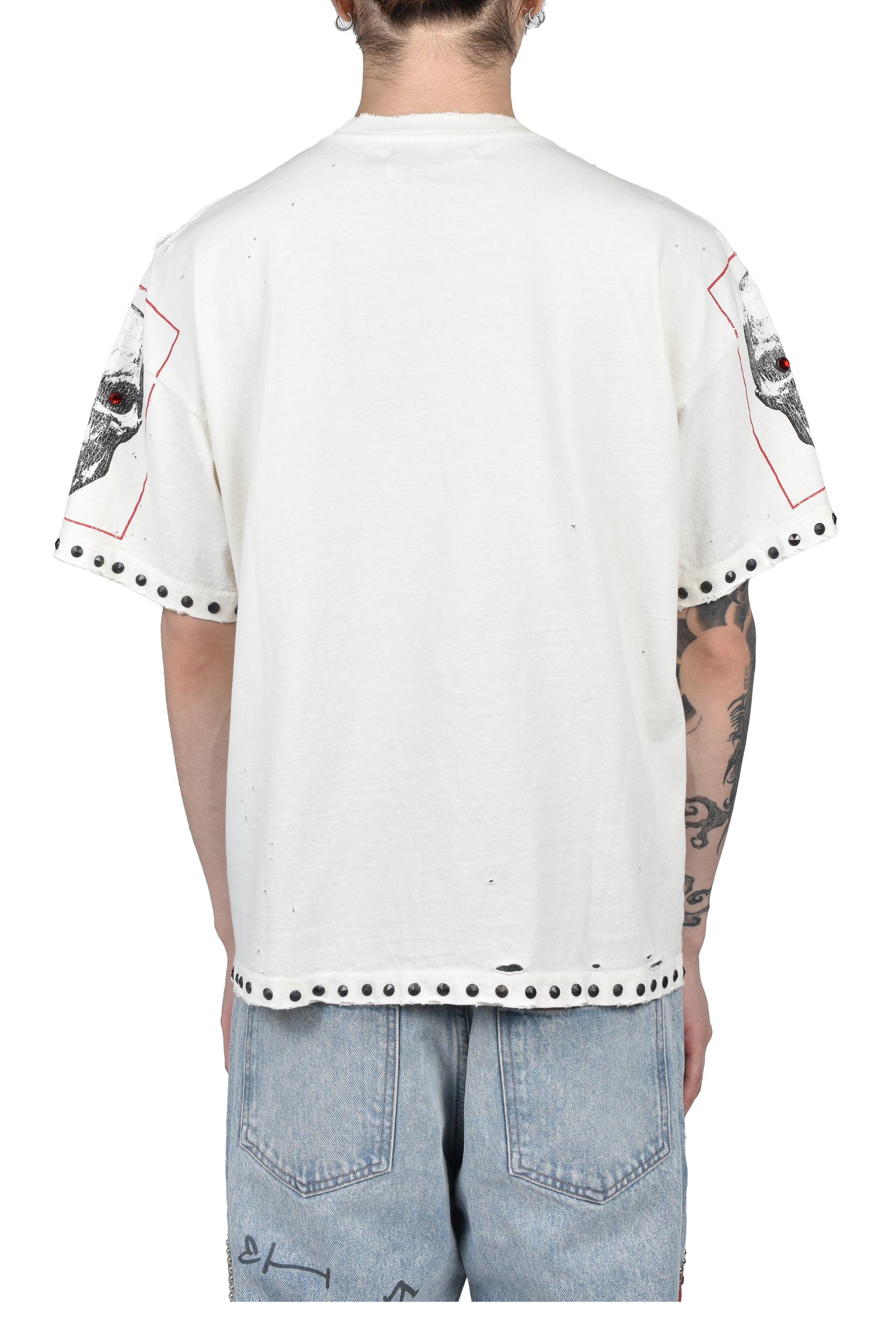 SATOSHI SENT ME TEE / WHT