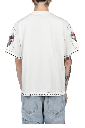 SATOSHI SENT ME TEE / WHT