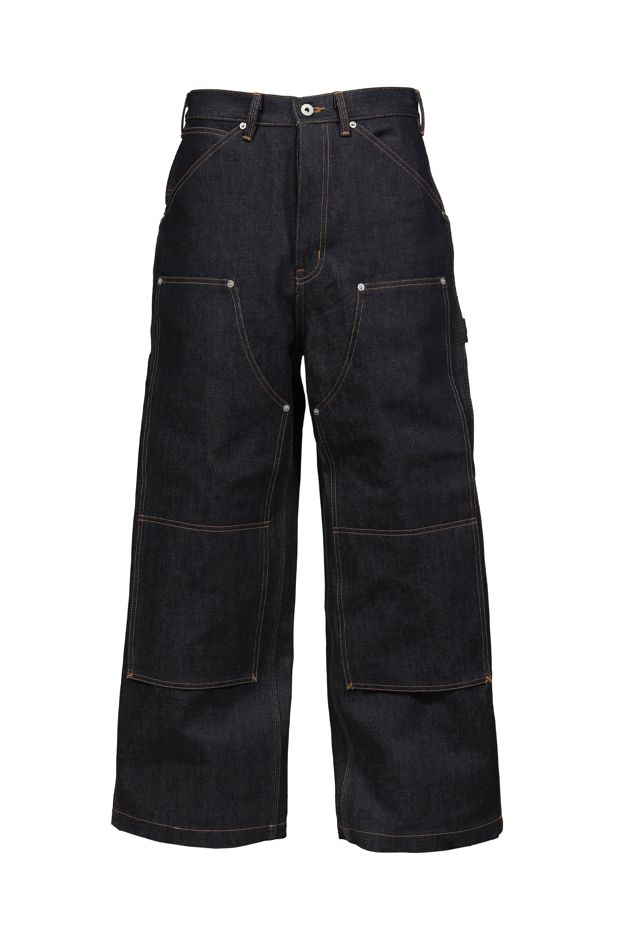 DAIRIKU ダイリク SS26 RIGID PAINTER DENIM WIDE PANTS / IND