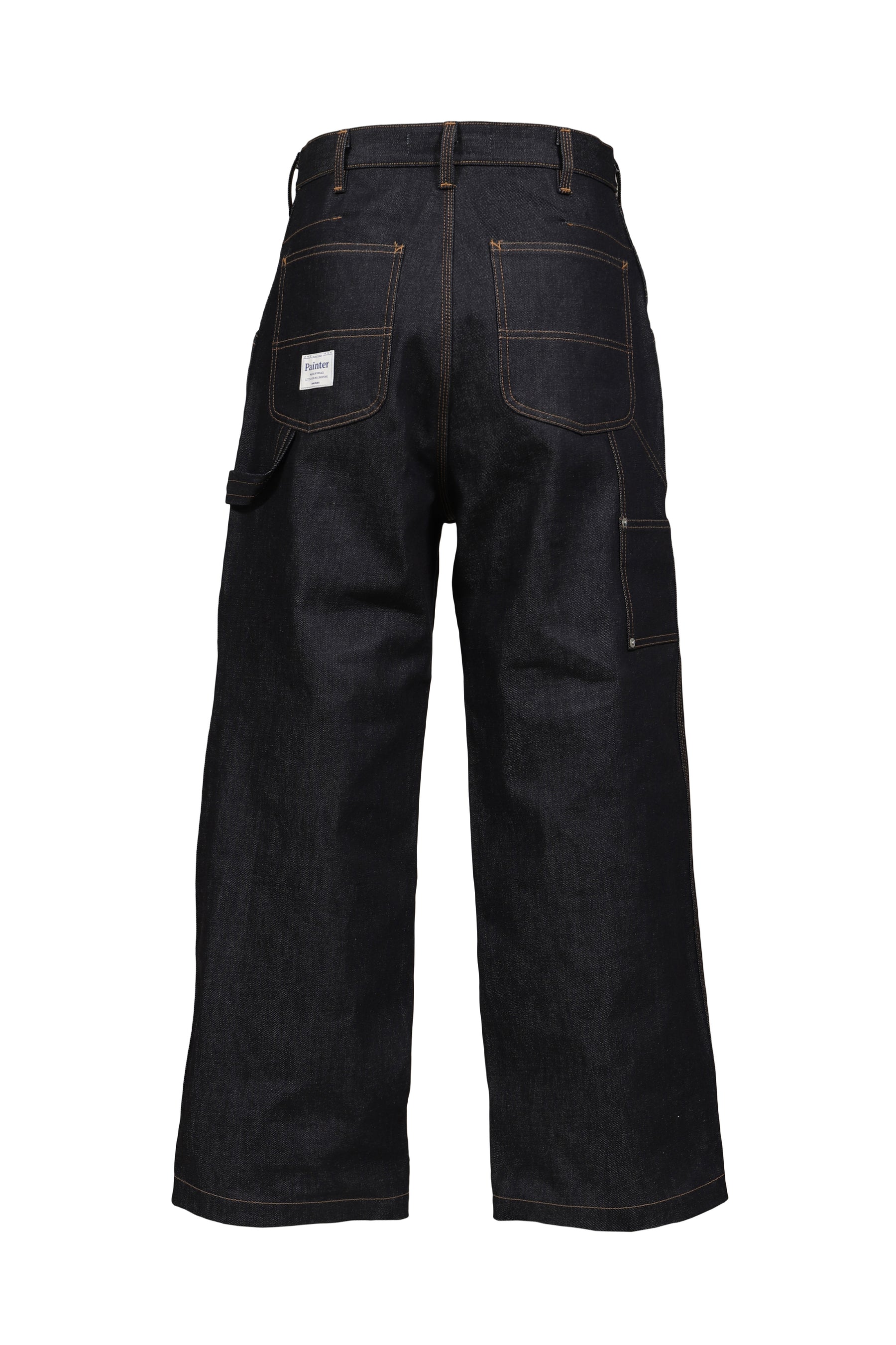 RIGID PAINTER DENIM WIDE PANTS / IND