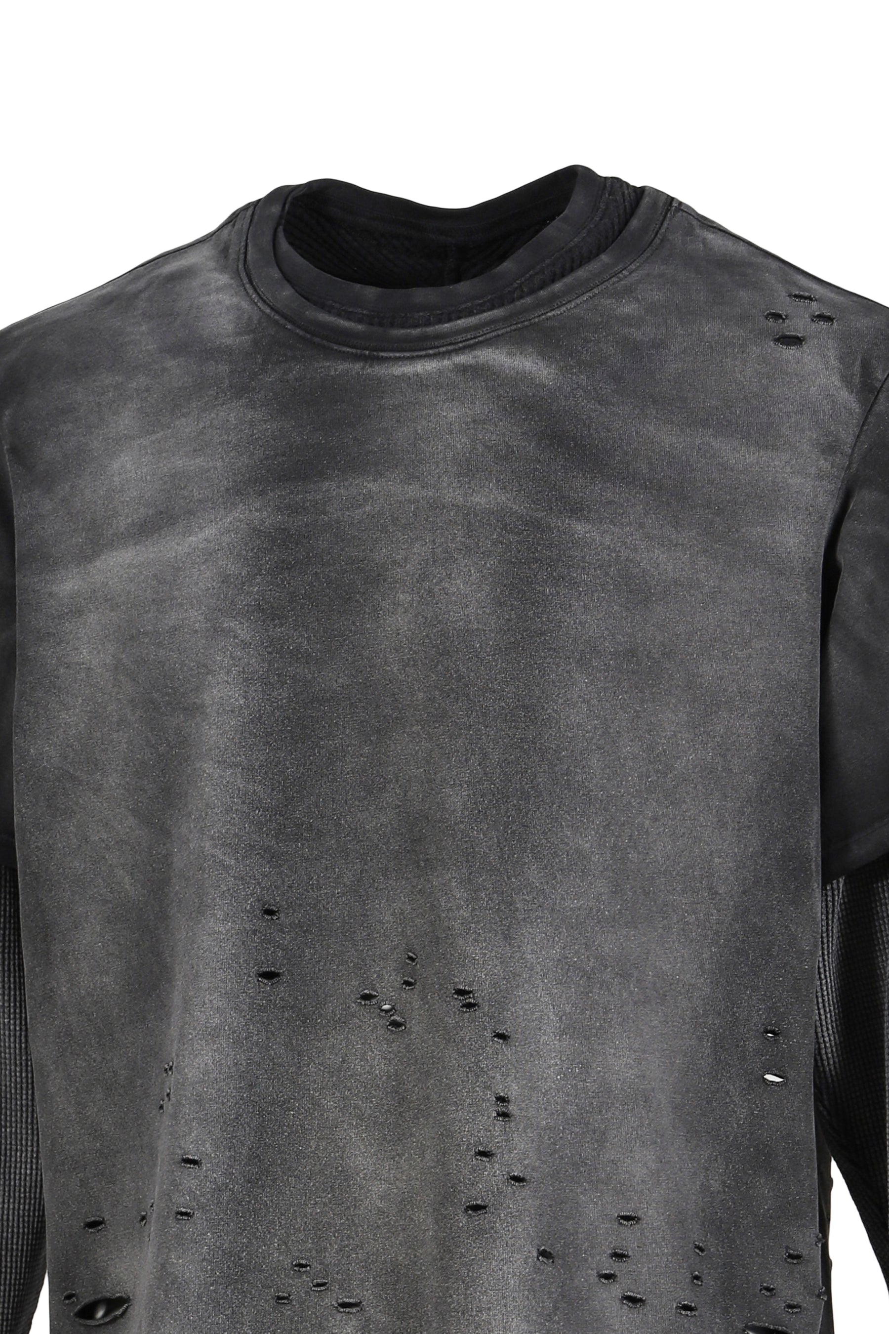 LAYERED THERMAL T /FADE BLK ダメージ M FiLTH FILTH フィルス FW25 LAYERED THERMAL T / FADE BLK - NUBIAN ヌビアン