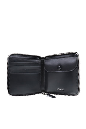 PATINA ZIP COMPACT BI FOLD / BLK