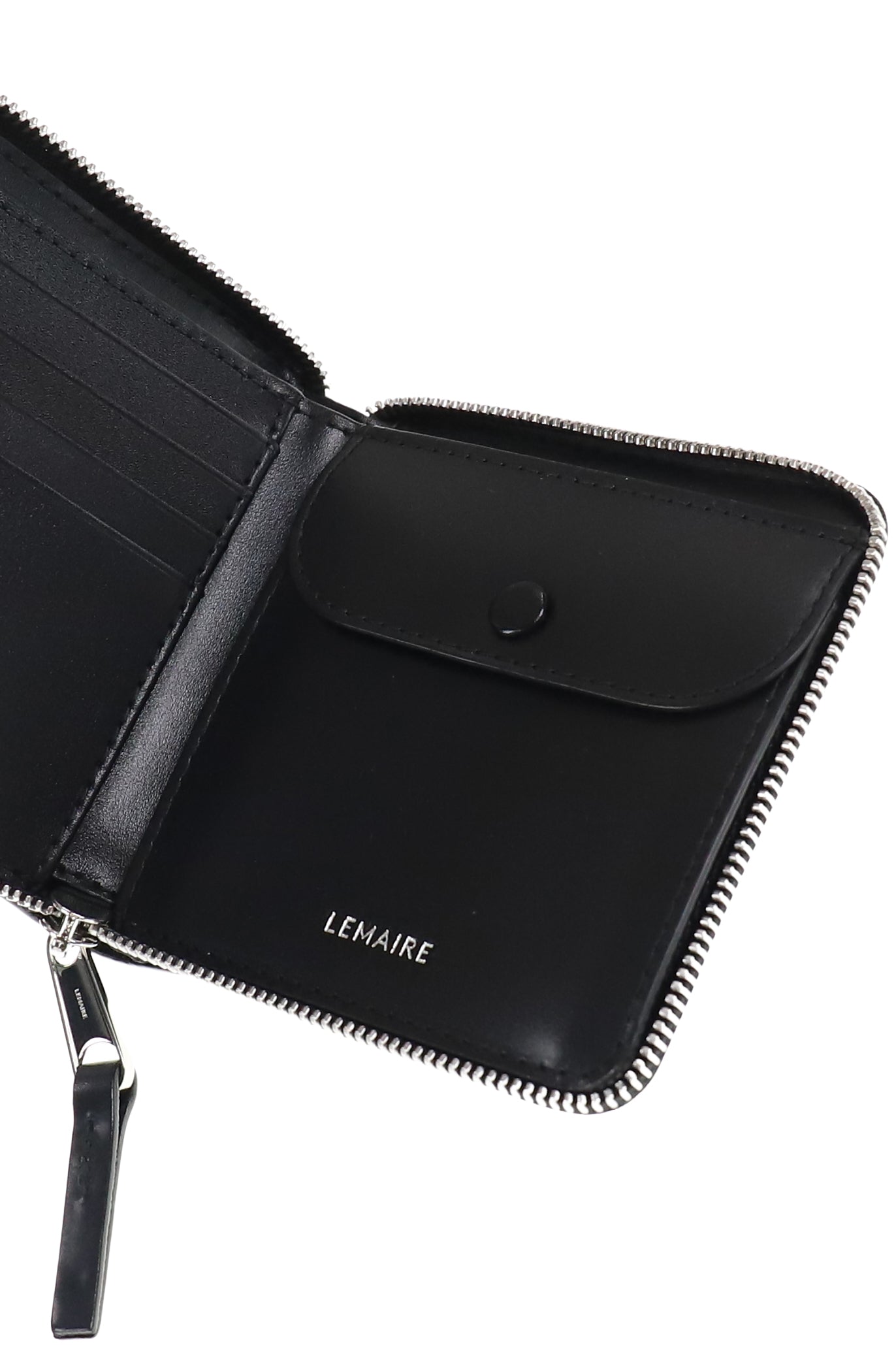 PATINA ZIP COMPACT BI FOLD / BLK