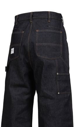 RIGID PAINTER DENIM WIDE PANTS / IND