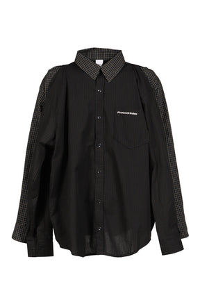 FOUR HANDS CHECK SHIRTS / BLK