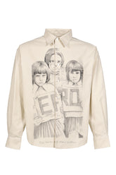 HENRI’S EVERYDAY SHIRT (TWINS WITH MOTHER) / WHT BLK
