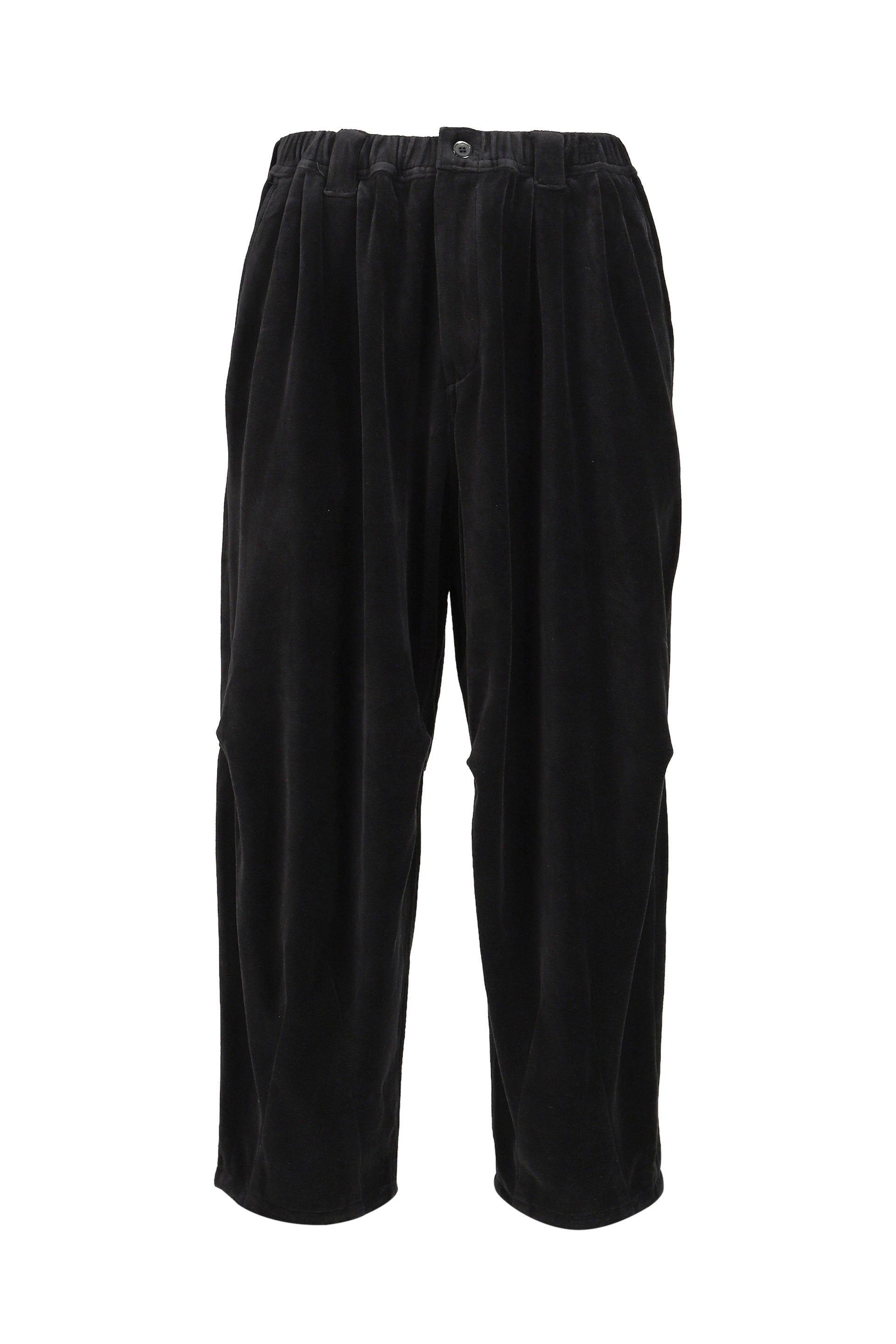 TBPR / VELOUR BALLOON PANTS / BLK