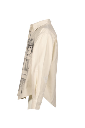 HENRI’S EVERYDAY SHIRT (TWINS WITH MOTHER) / WHT BLK