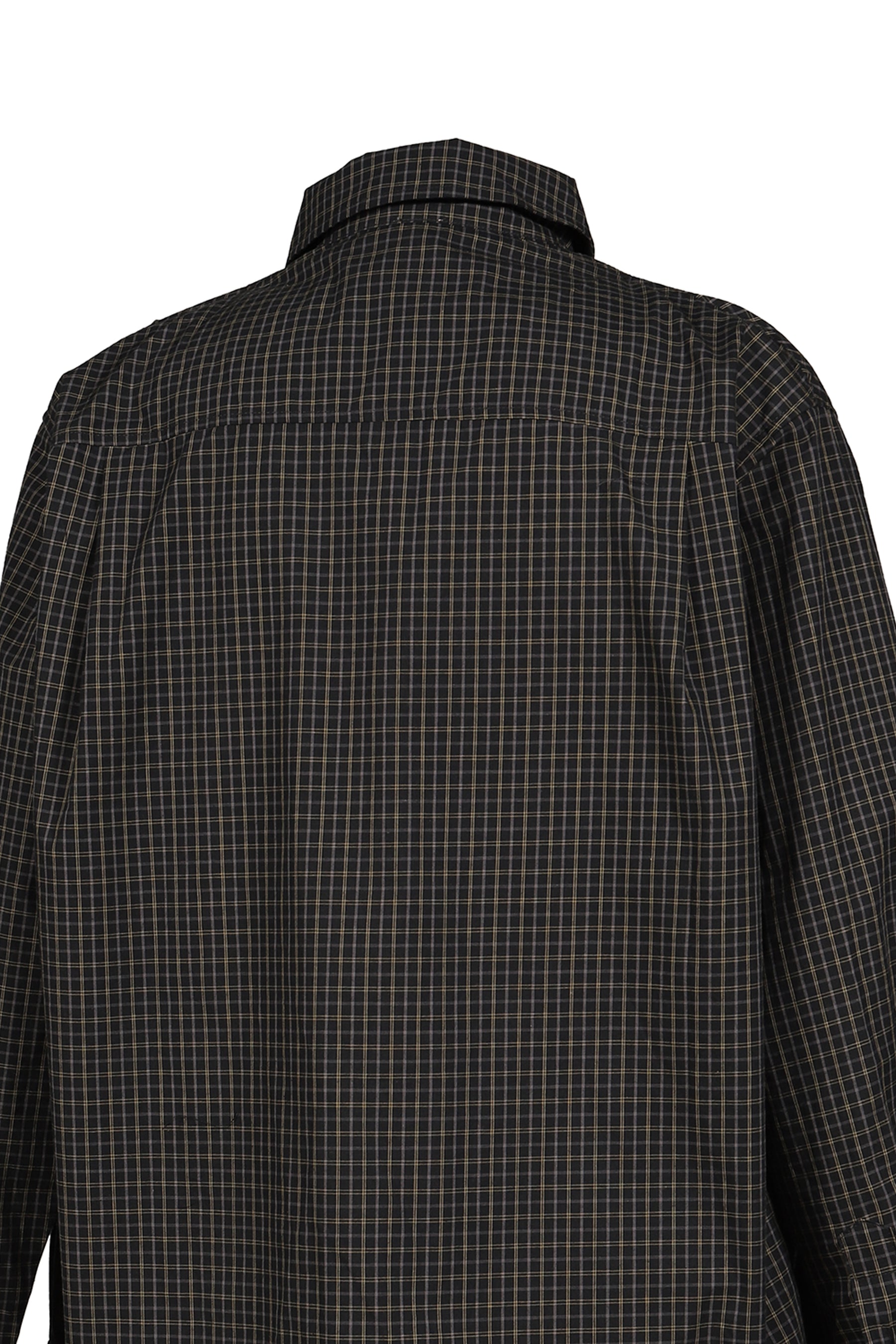 FOUR HANDS CHECK SHIRTS / BLK
