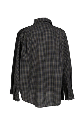 FOUR HANDS CHECK SHIRTS / BLK