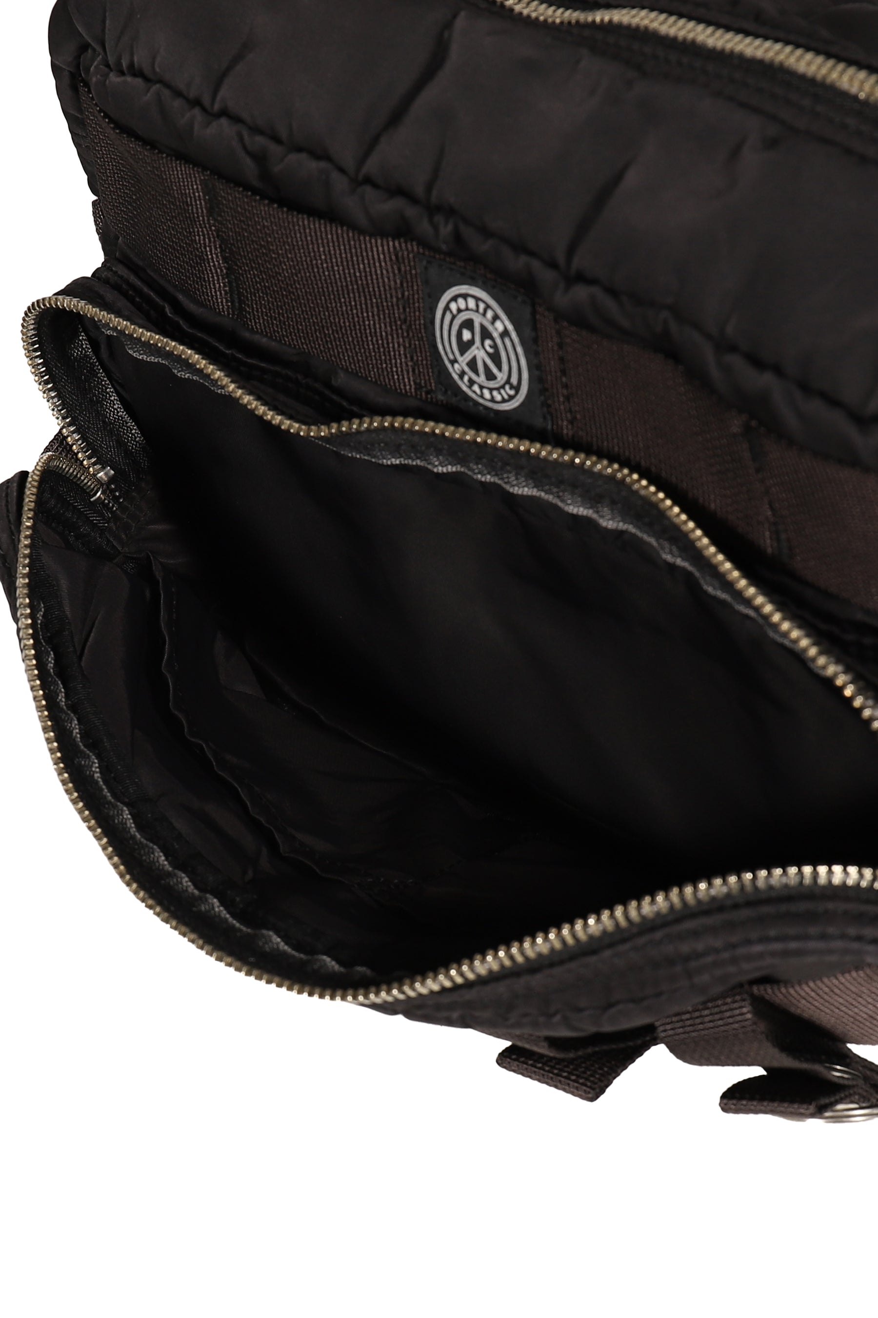SUPER NYLON WAIST BAG / BLK