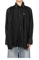 FOUR HANDS CHECK SHIRTS / BLK