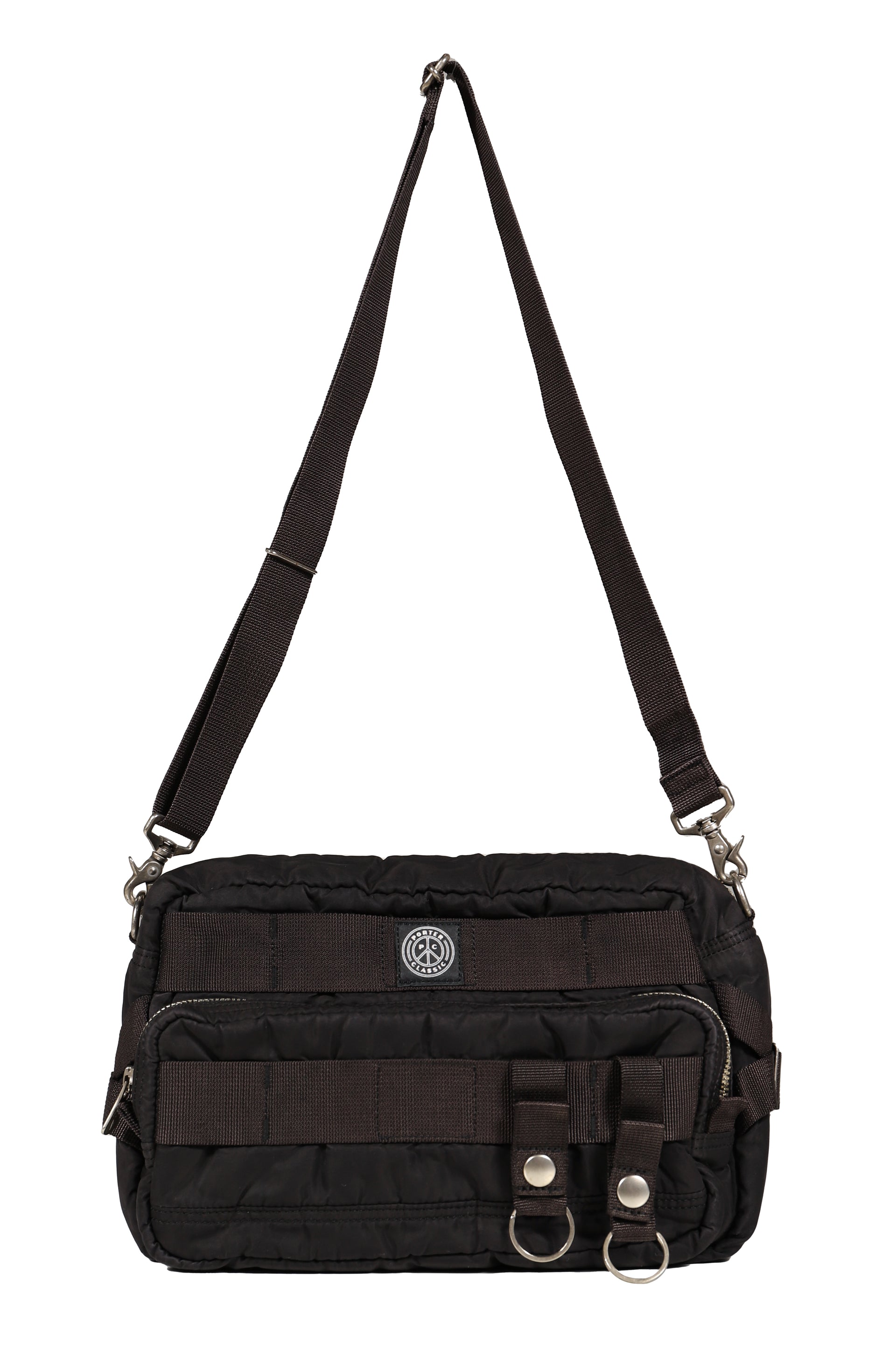 SUPER NYLON WAIST BAG / BLK