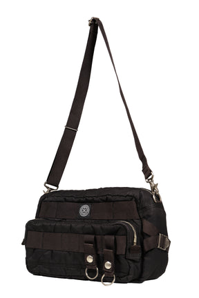 SUPER NYLON WAIST BAG / BLK
