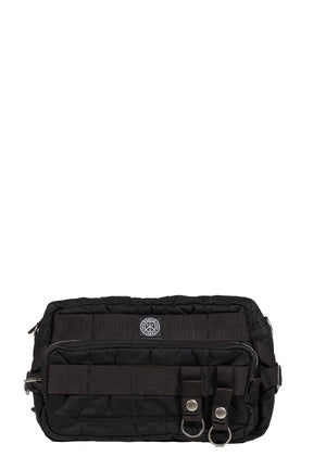 SUPER NYLON WAIST BAG / BLK