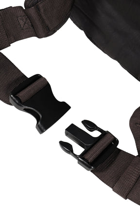 SUPER NYLON WAIST BAG / BLK