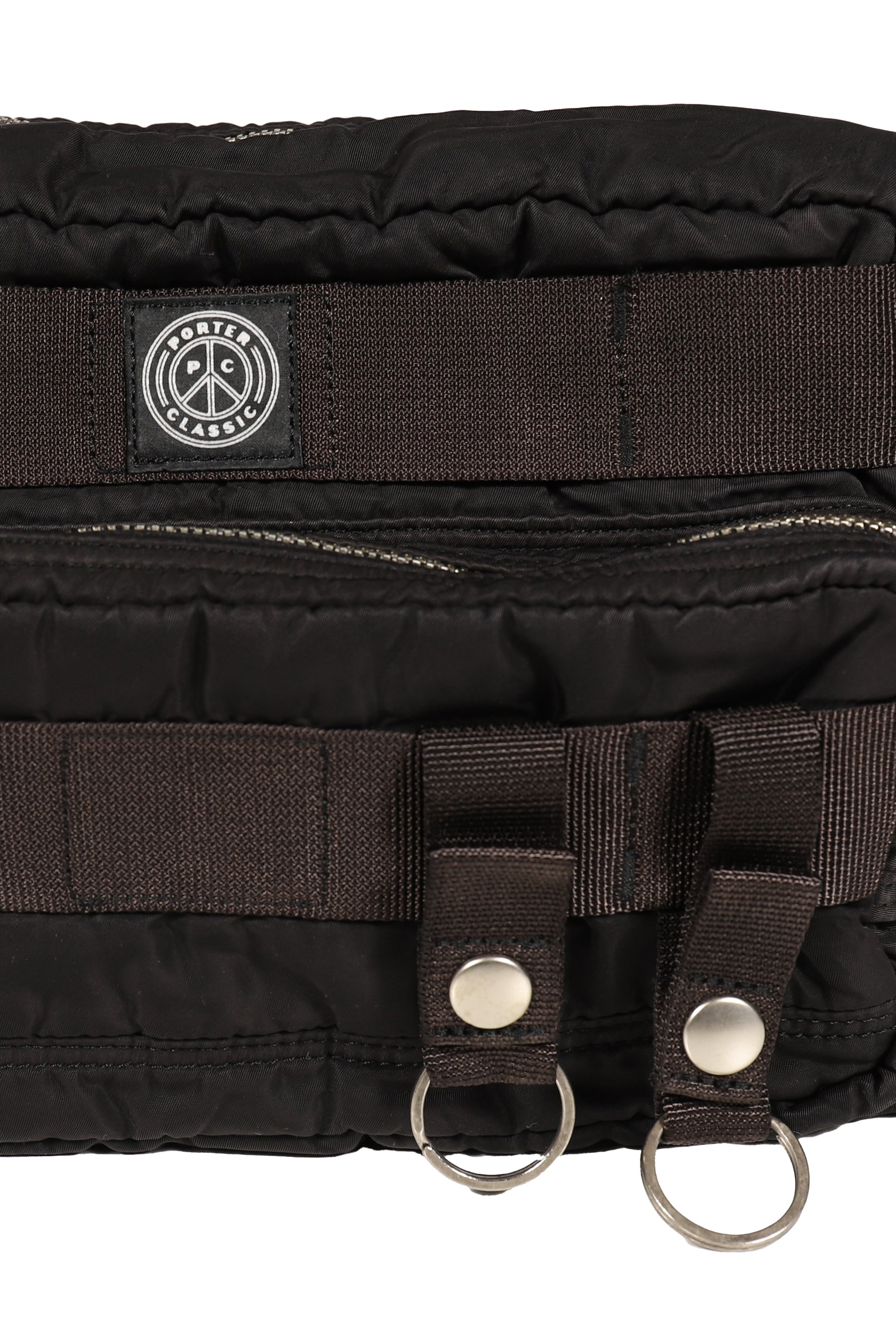 SUPER NYLON WAIST BAG / BLK