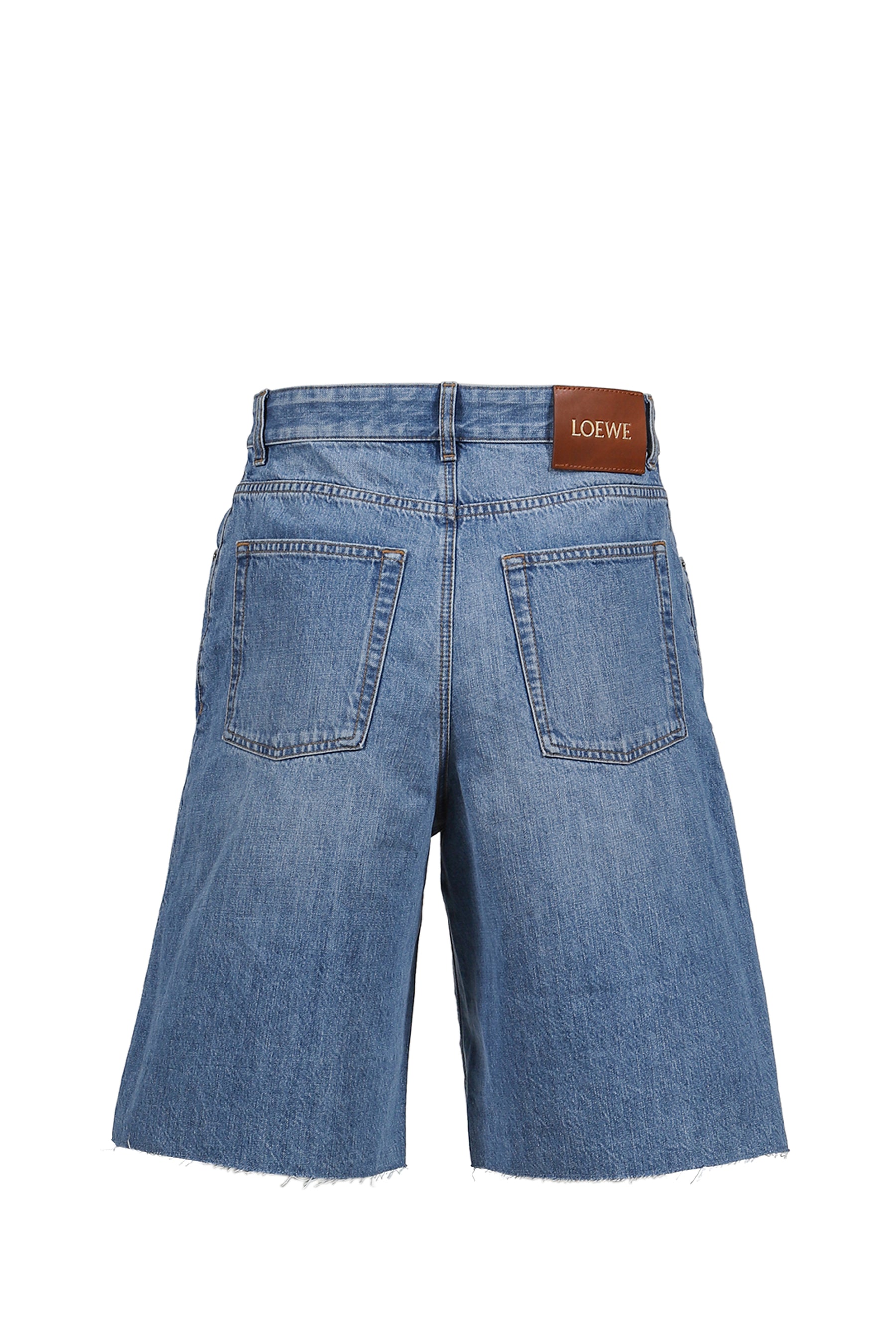 ANAGRAM SHORTS / WASHED DENIM BLU