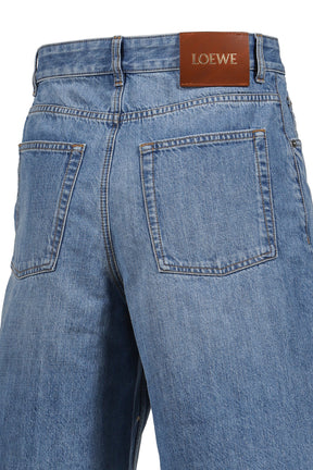 ANAGRAM SHORTS / WASHED DENIM BLU