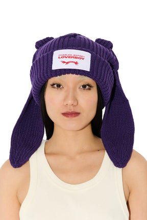 CHUNKY RABBIT BEANIE / PRP 