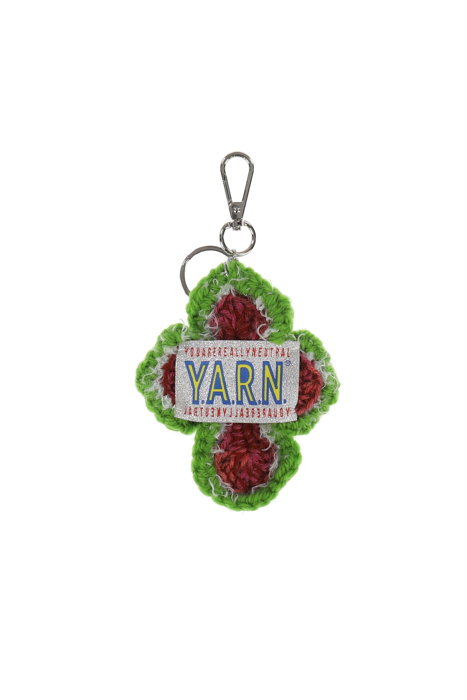 Y.A.R.N. ヤーン FW25 NUBIAN限定 3D CROSS KEYCHAIN / MULTI - NUBIAN