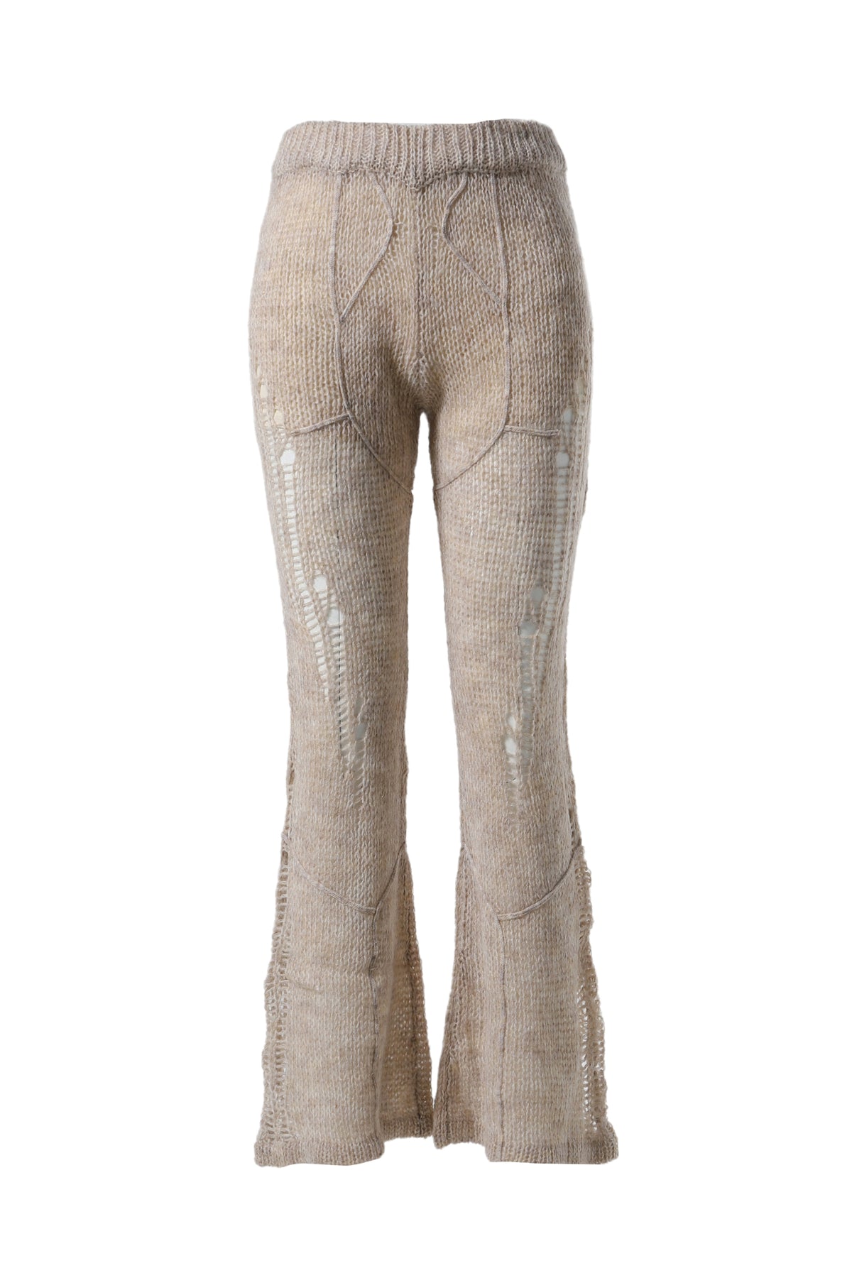 DEFORMATION KNIT PANTS / BEI