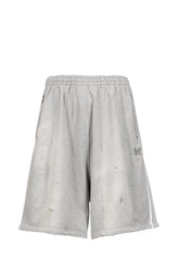 H.D. TRACK SHORT - COTTON JERSEY / DAMAGED (20TH EXCLUSIVE) / GRY
