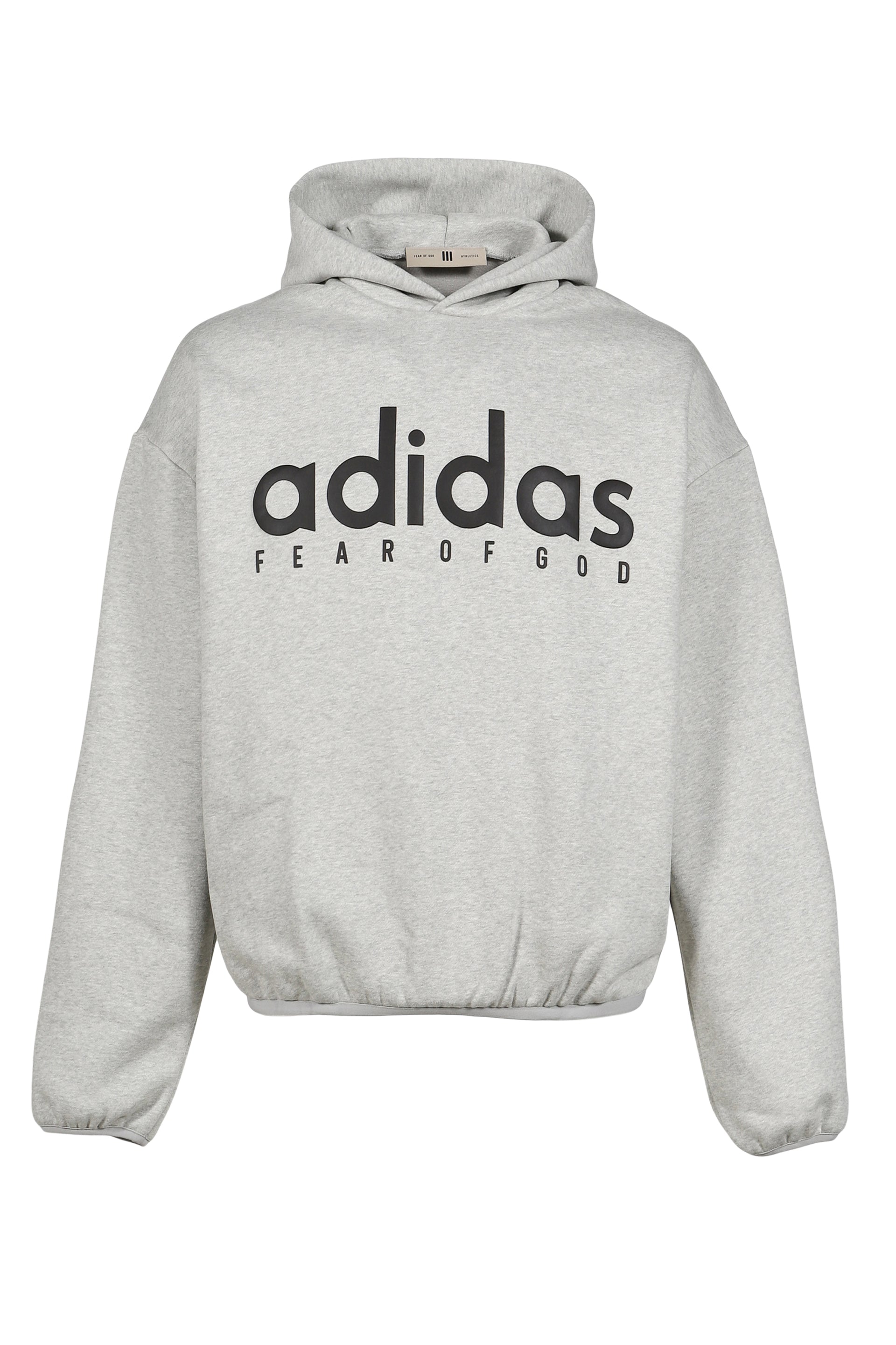 HEATHER FLEECE HOODIE / GRY