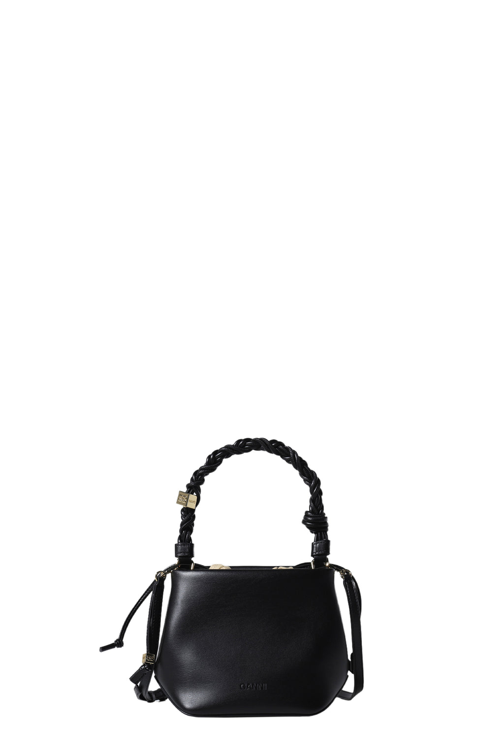 GANNI ガニー FW24 GANNI BOU BUCKET BAG / BLK - NUBIAN