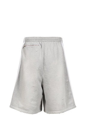 H.D. TRACK SHORT - COTTON JERSEY / DAMAGED (20TH EXCLUSIVE) / GRY