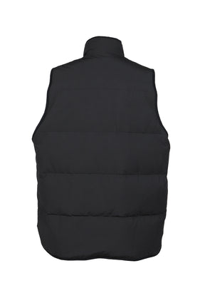 WEATHER CHINESE DOWN VEST / BLK