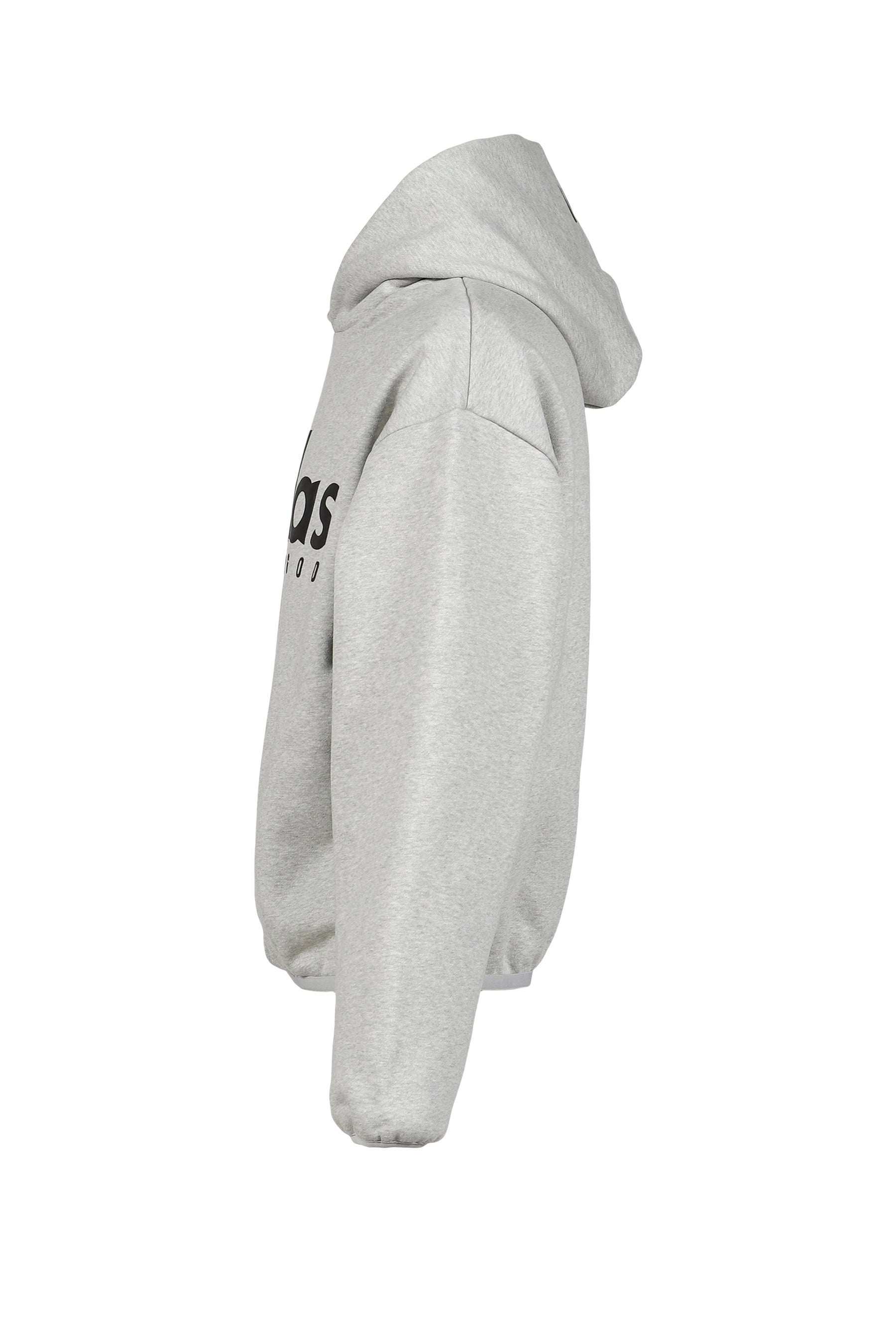 HEATHER FLEECE HOODIE / GRY 
