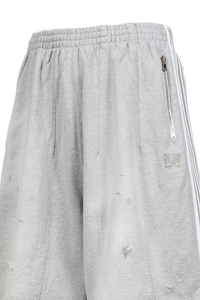 H.D. TRACK SHORT - COTTON JERSEY / DAMAGED (20TH EXCLUSIVE) / GRY