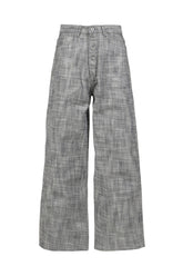 HEAVY STRUCTURED RAW DENIM / GRY 