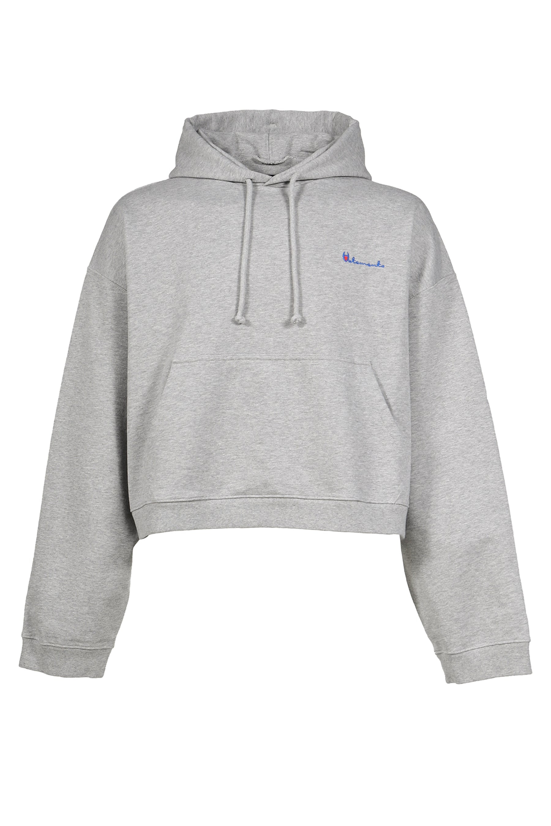 ATHLETIC LOGO HOODIE / GRY MELANGE