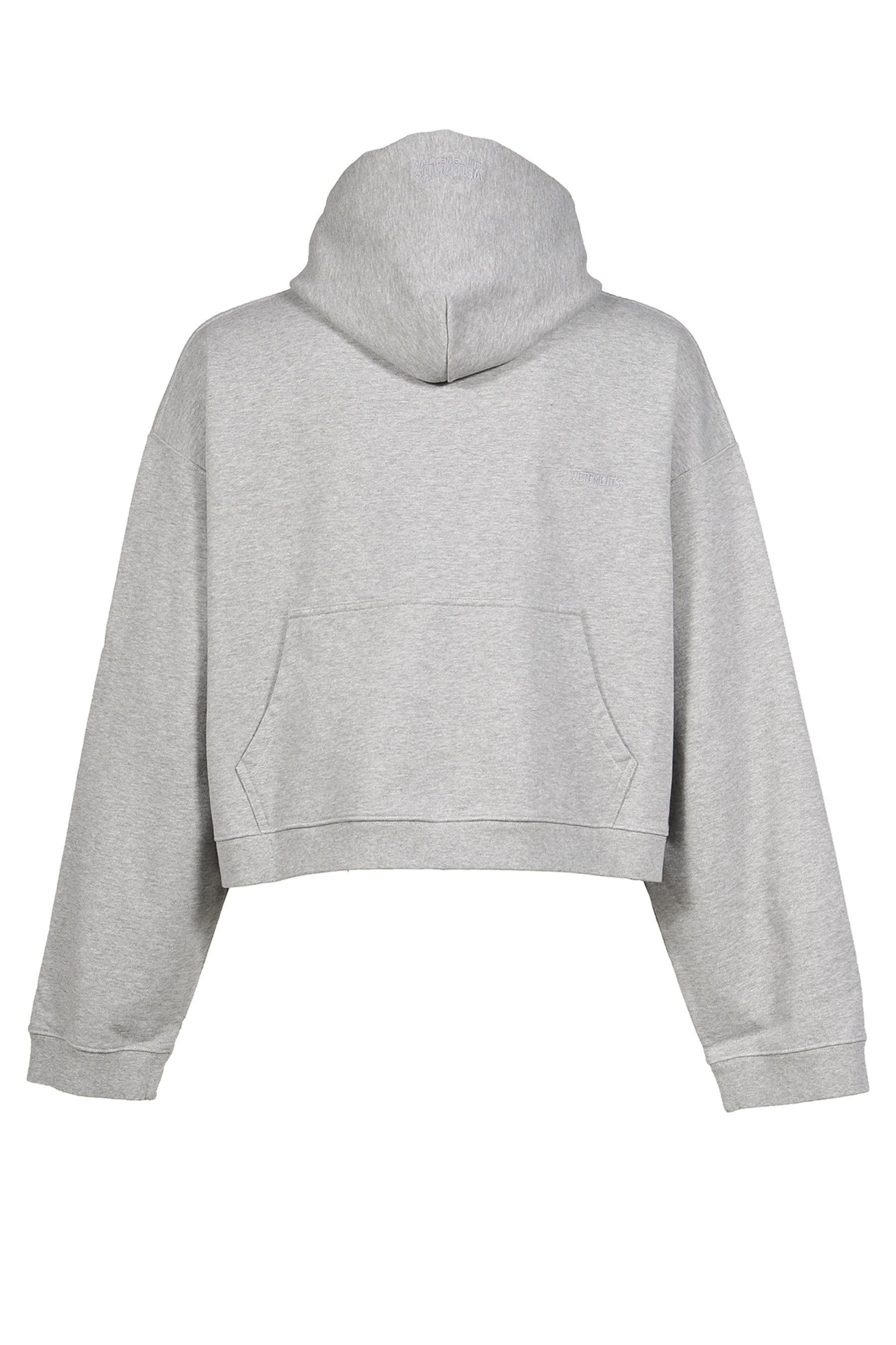 ATHLETIC LOGO HOODIE / GRY MELANGE