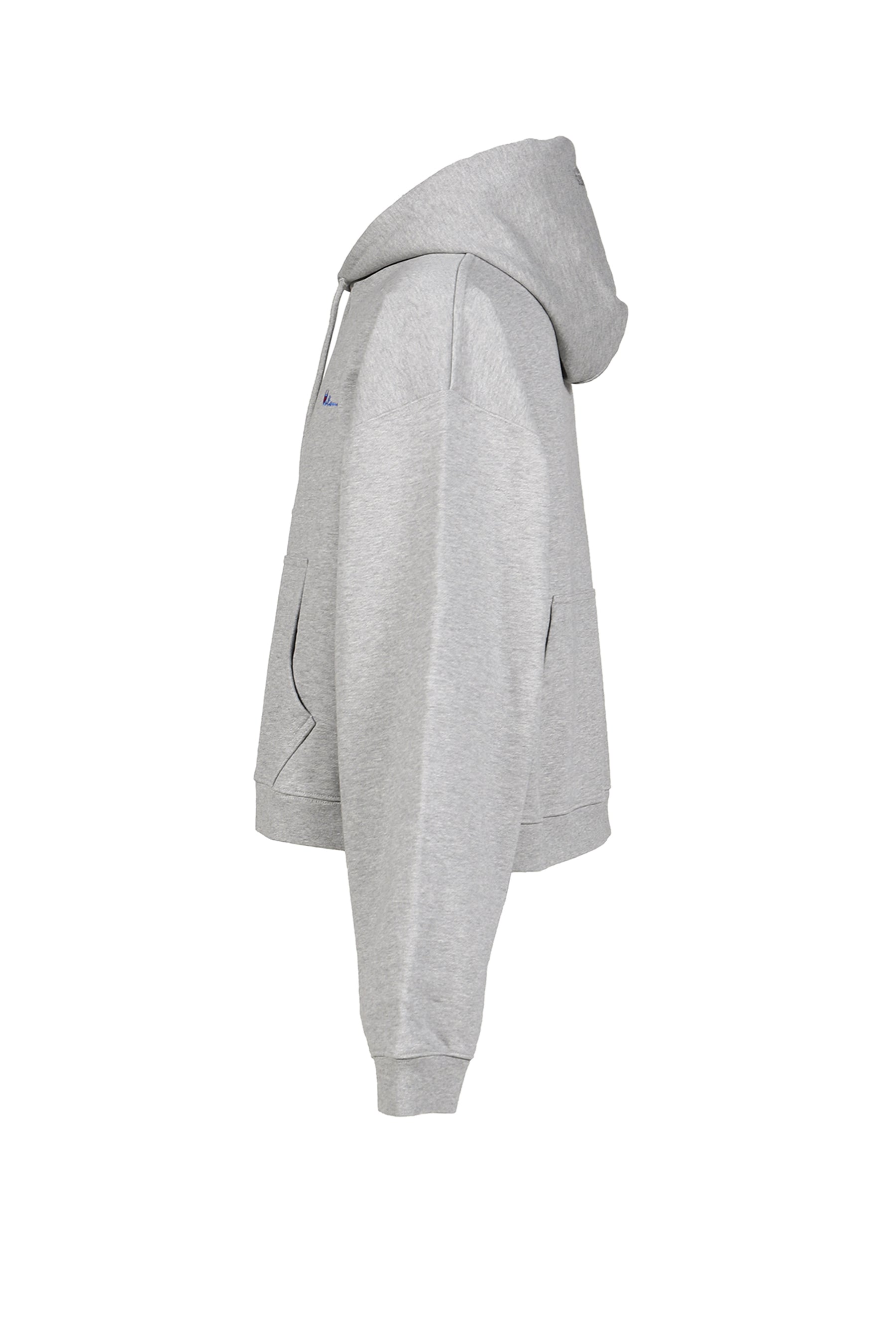 ATHLETIC LOGO HOODIE / GRY MELANGE