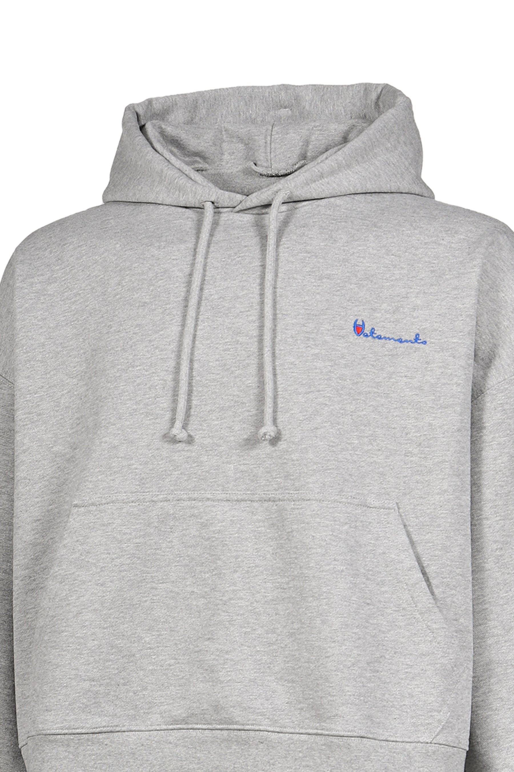 ATHLETIC LOGO HOODIE / GRY MELANGE