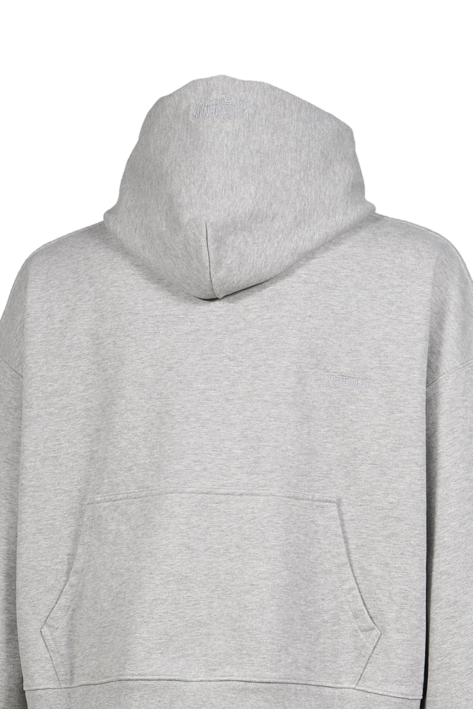 ATHLETIC LOGO HOODIE / GRY MELANGE