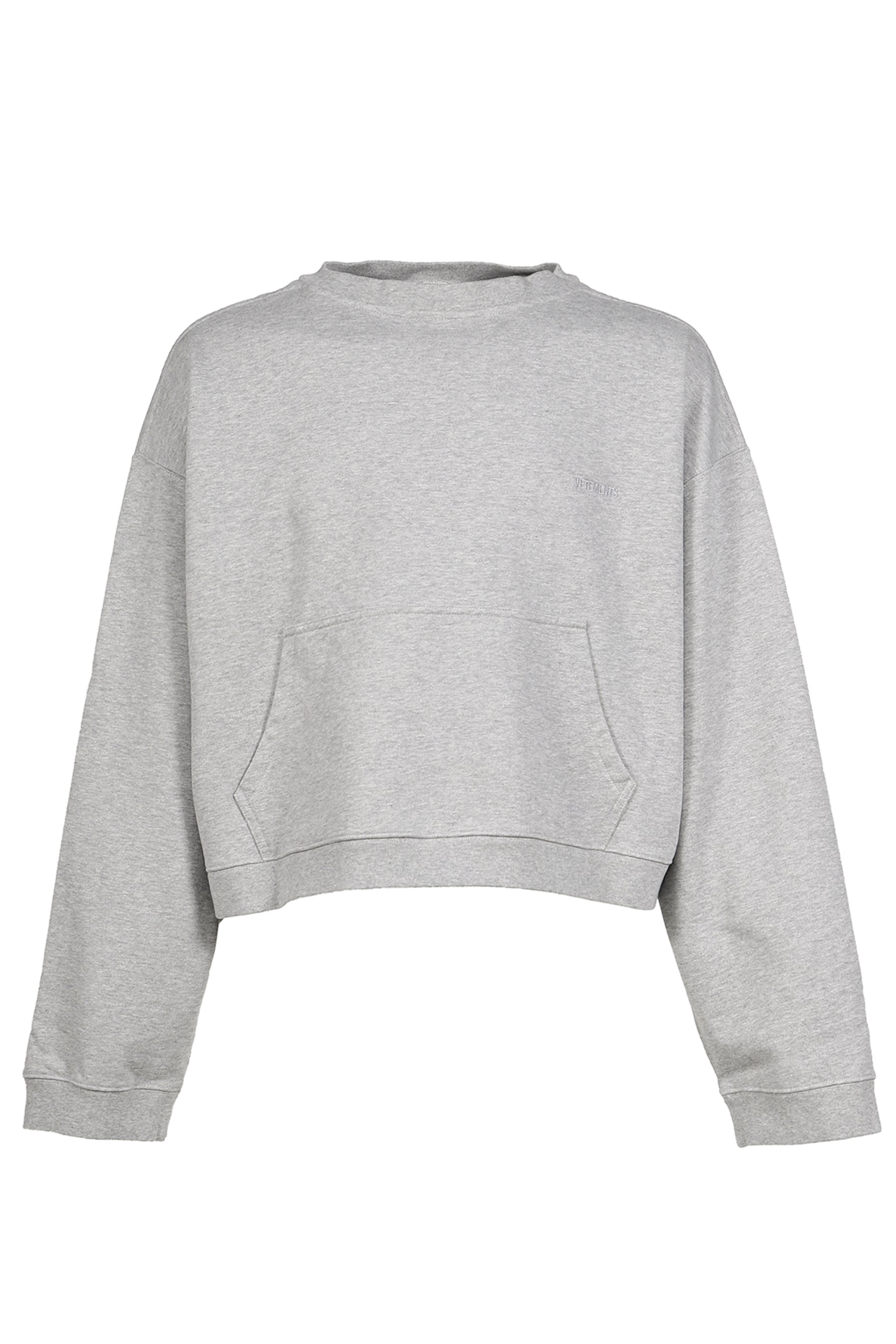 ATHLETIC LOGO HOODIE / GRY MELANGE