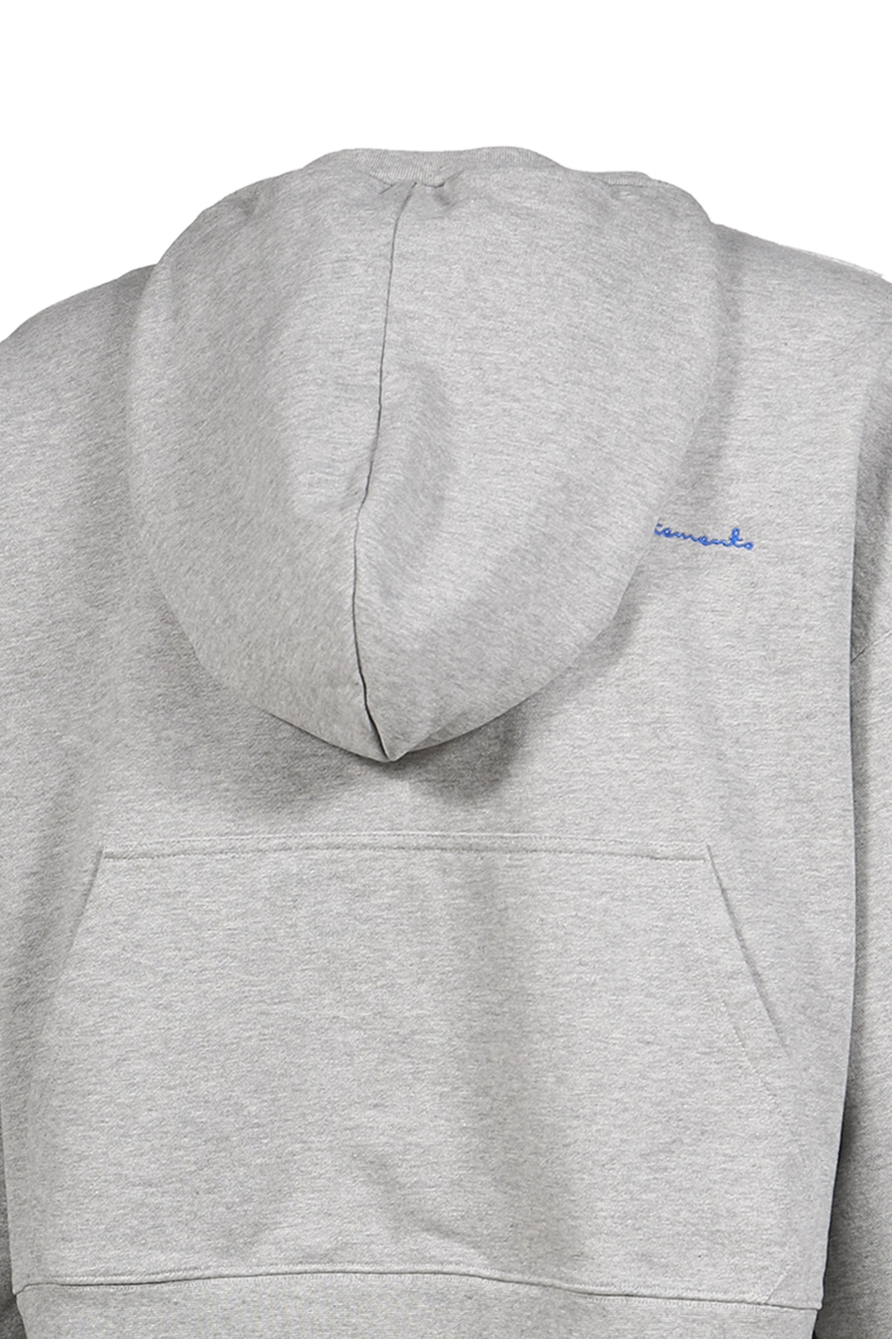ATHLETIC LOGO HOODIE / GRY MELANGE