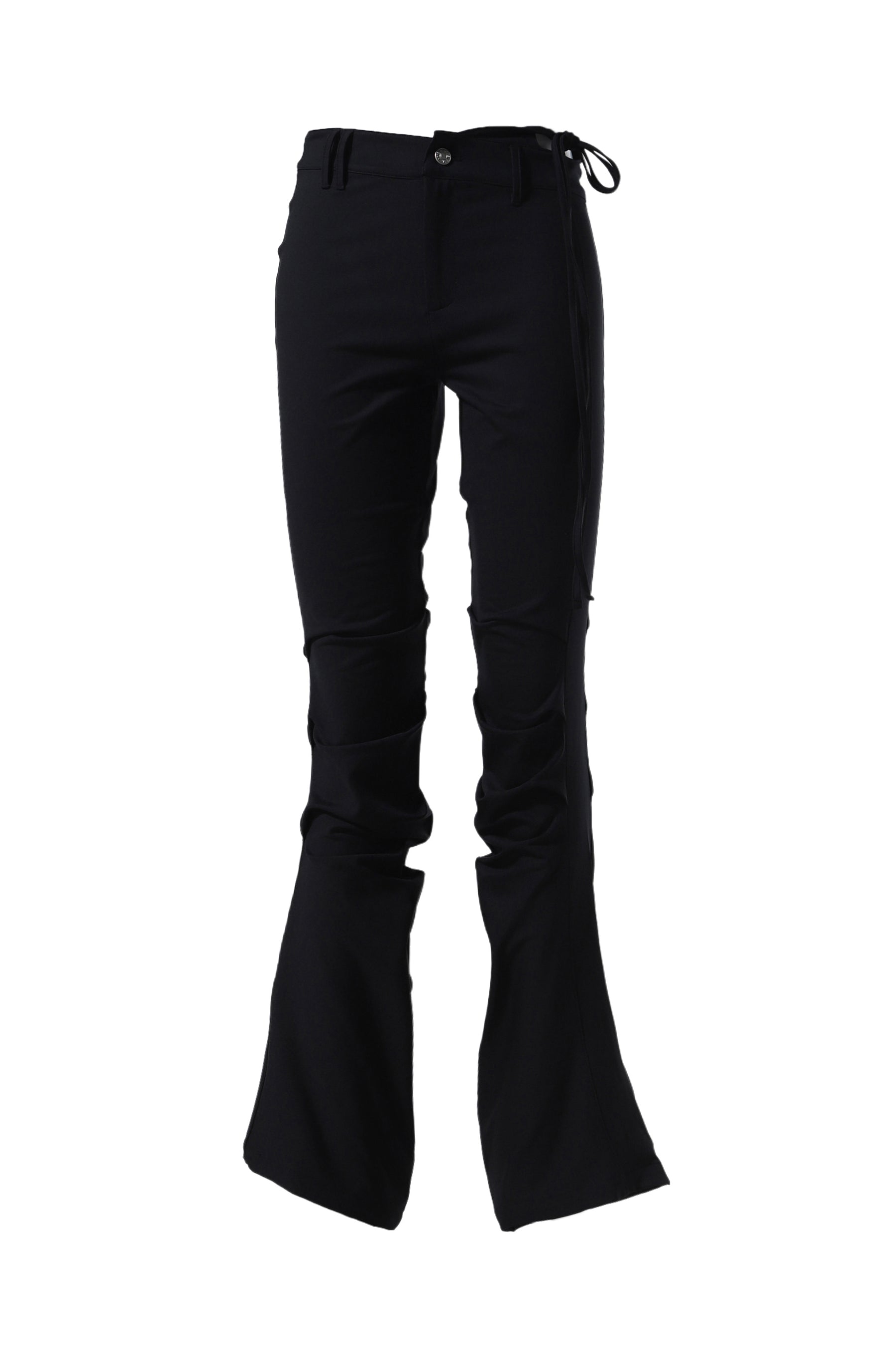 DRAPING JERSEY PANTS / BLK