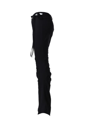 DRAPING JERSEY PANTS / BLK