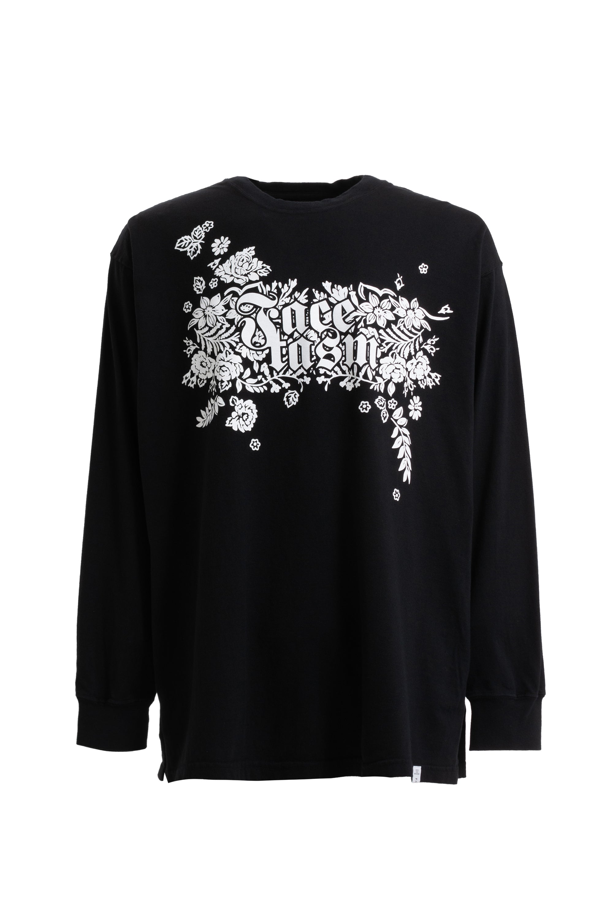 FACETASM FW23 BANDANA LONG SLEEVE TEE / BLK -NUBIAN