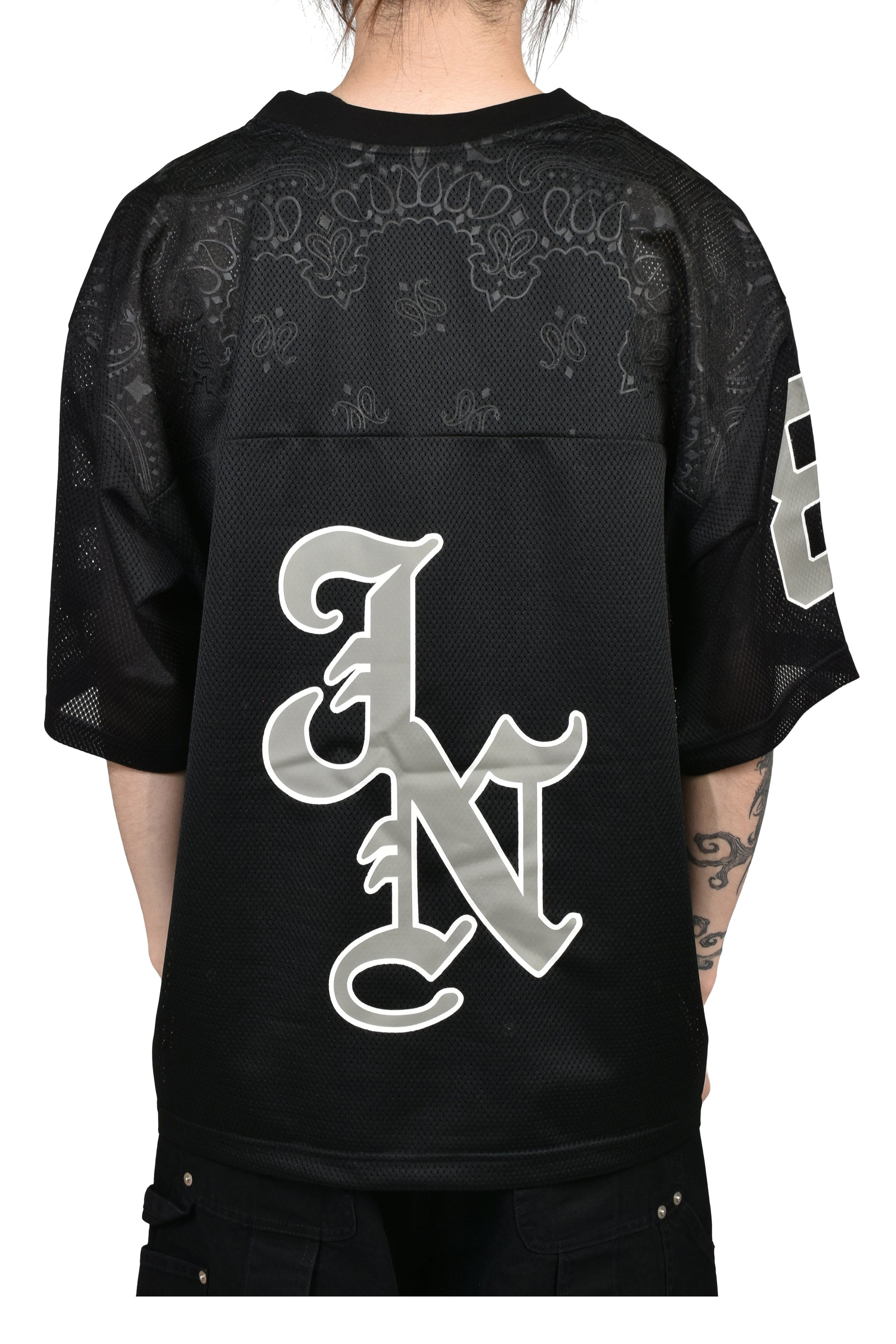 JN MESH SHIRTS / BLK