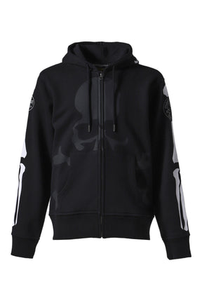 BONE HOODIE REGULAR FIT / BLK