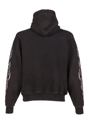 DRAGON CHOPPER HOODIE / BLACK 