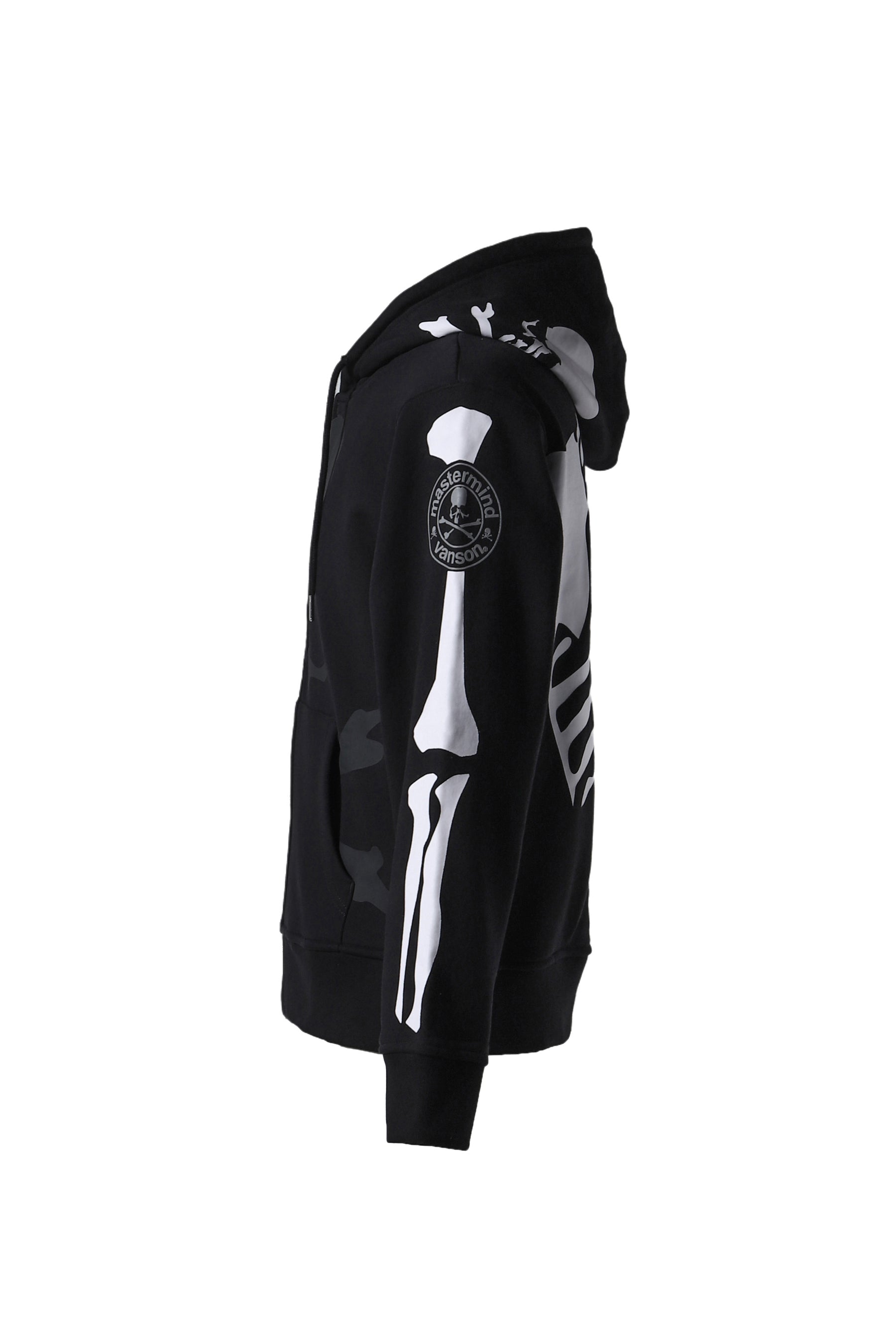 BONE HOODIE REGULAR FIT / BLK