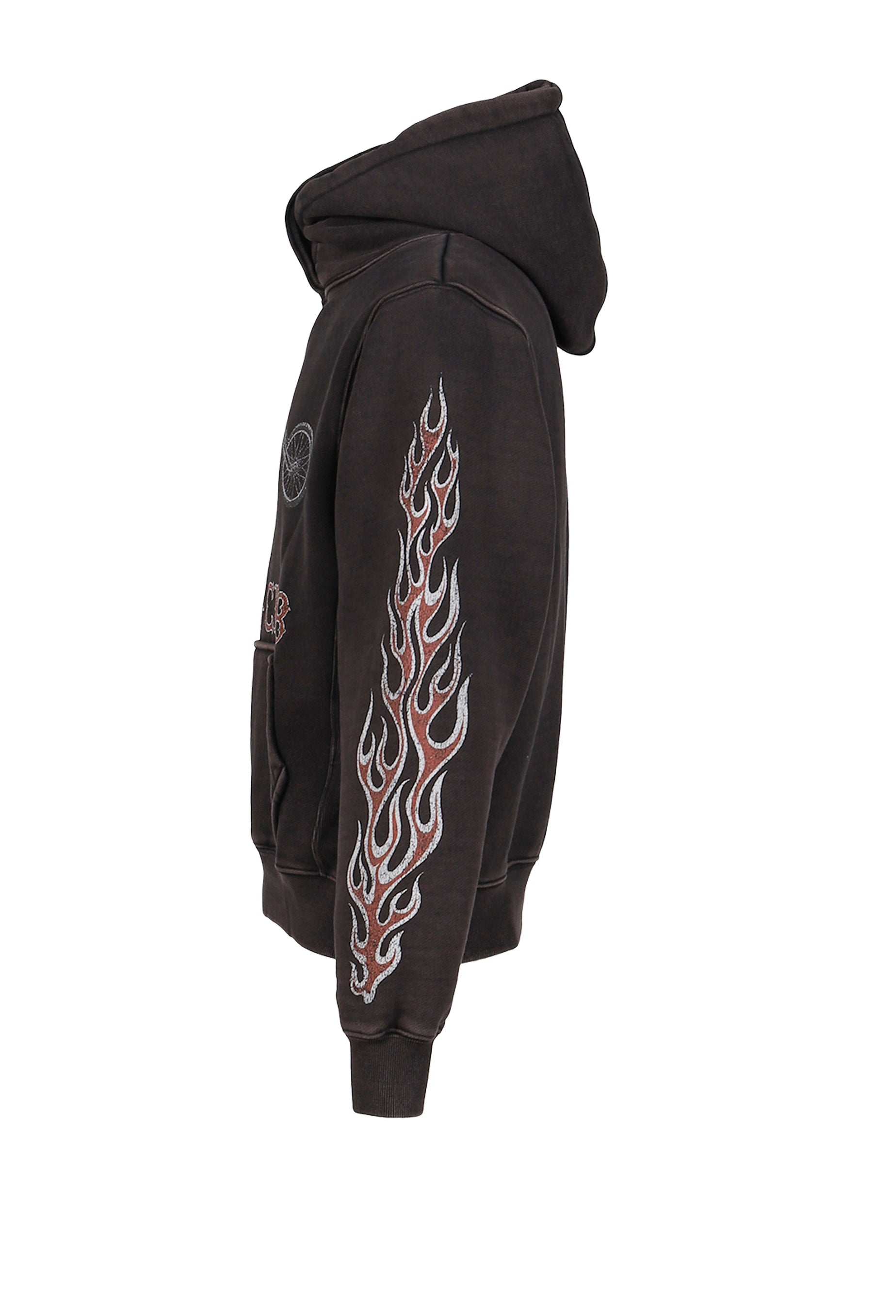 DRAGON CHOPPER HOODIE / BLACK 