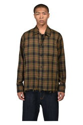 ECHO FLANNEL / UMBER MOSS